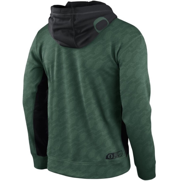 RARE NWT 2013 NIKE THERMA-FIT UO OREGON DUCKS KO PERFORMANCE HOODIE M L XL XXXL - Picture 3 of 6